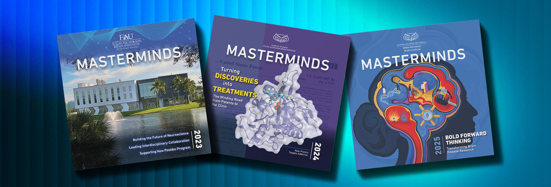 MasterMinds Magazine covers