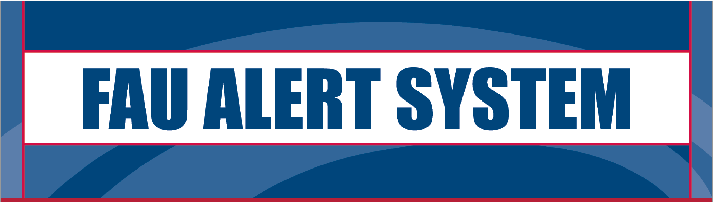 fau alert logo