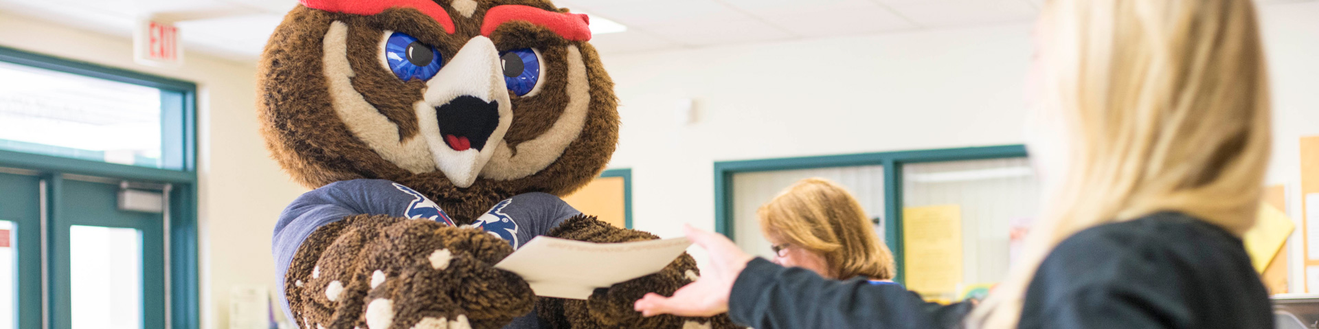 Owlsley Helping Students