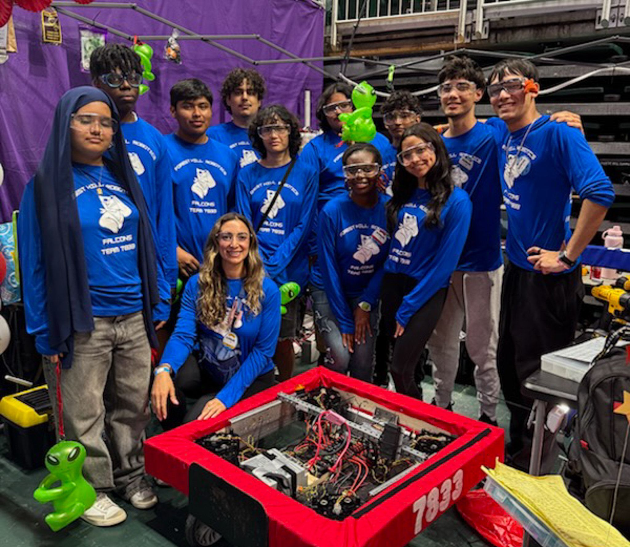 Forest Hill Community High School Students