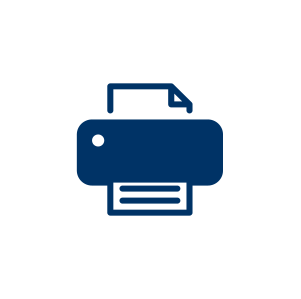 Laptop open to printing services homepage