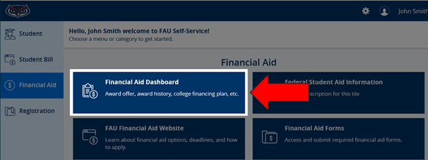 Financial Aid Status - Step 4